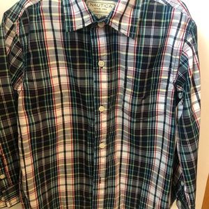 Boys Náutica Button Up
